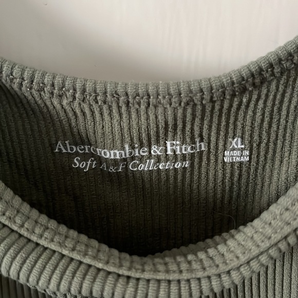 Abercrombie ribbed green bodysuit XL - Picture 2 of 2